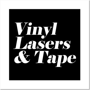 Vinyl Lasers & Tape Posters and Art